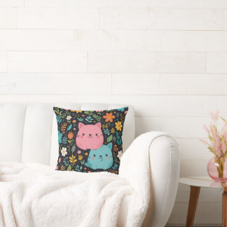 Decorativo cojín de caracteres