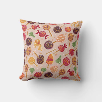 Decorativo cojín de caramelo