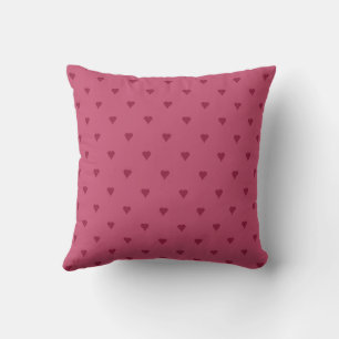 Decorativo Cojín de Corazones Rojos
