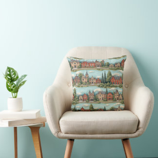 Decorativo cojín de cuidad de la ciudad