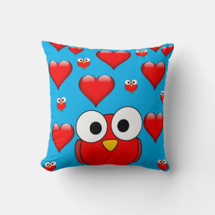 Decorativo cojín de decoración corazones de San Valentín