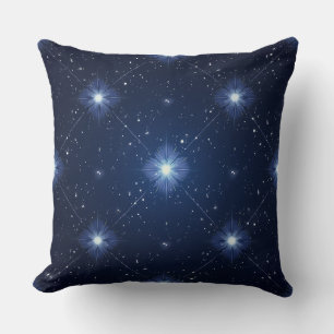 Decorativo cojín de estrellas