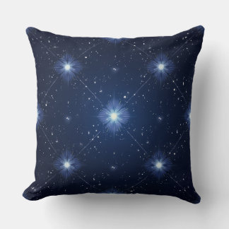 Decorativo cojín de estrellas