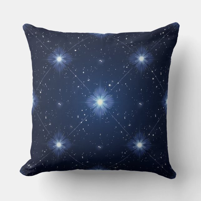 Decorativo cojín de estrellas (Anverso)