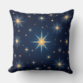 Decorativo cojín de estrellas
