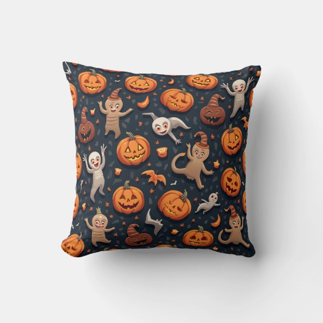 Decorativo cojín de halloween (Anverso)