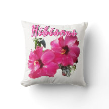Cojín de Hibisco