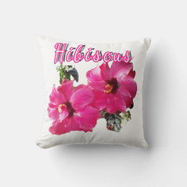 Decorativo Cojín de Hibisco