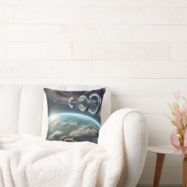 Decorativo Cojín de la innovación en órbita