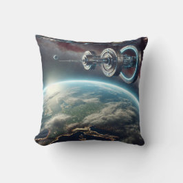 Decorativo Cojín de la innovación en órbita