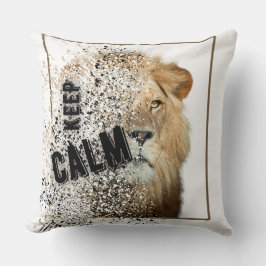 Decorativo Cojín de león
