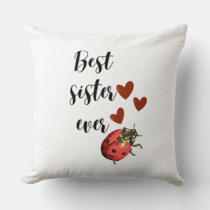 Decorativo Cojín de Mariquita Hermana del Amor – Cojín de Cor
