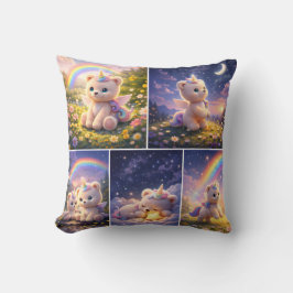 Decorativo Cojín de osito de peluche unicornio / decoración d