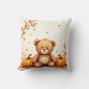 Decorativo Cojín de oso de peluche