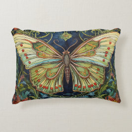 Decorativo Cojín de Otoño Mariposa Caída