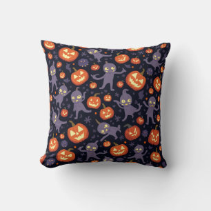 Decorativo cojín de patrón de Halloween