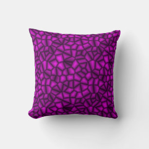 Decorativo Cojín de piedra violeta