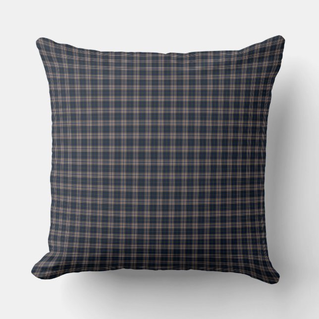Decorativo Cojín de Tirar - Tartán Escocés (Anverso)