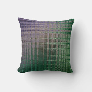 Decorativo Cojín decorativo, Abstract Grunge Plaid