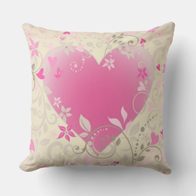 Decorativo Cojín decorativo/corazón de algodón de grado A (Anverso)