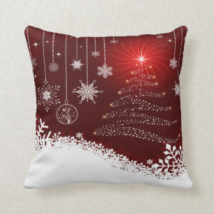 Decorativo Cojín decorativo/escamas y árbol de navidad de l