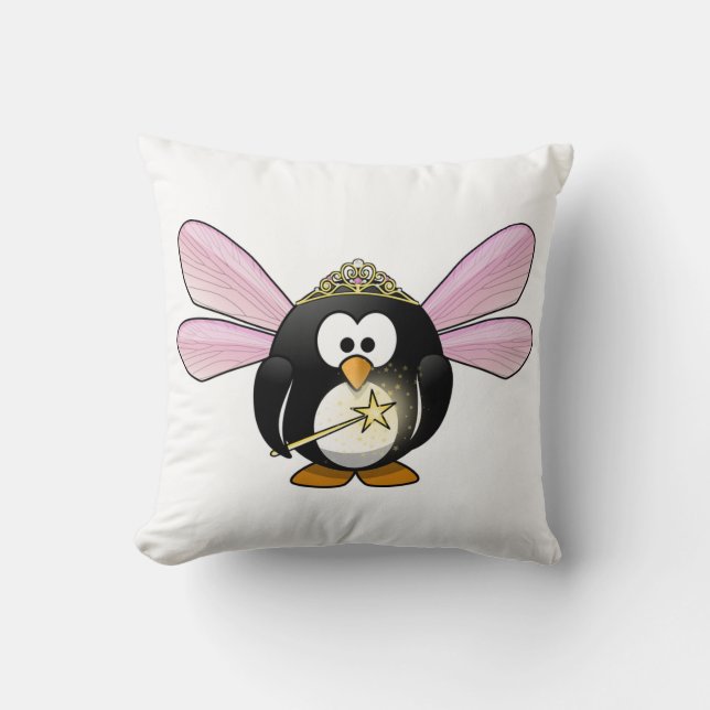 Decorativo Cojín decorativo/Pingüino de hadas (Anverso)