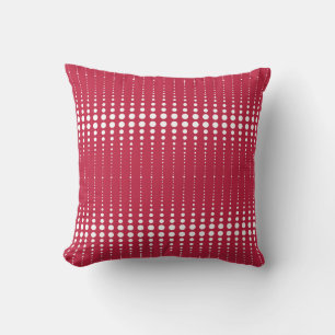 Decorativo Cojín decorativo, Red polka dot , polka dot, retro