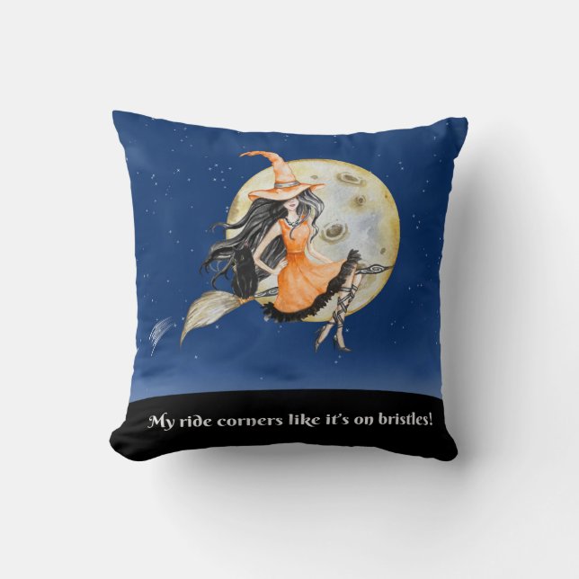 Decorativo Cojín decorativo, suculenta travesía de brujas (Anverso)