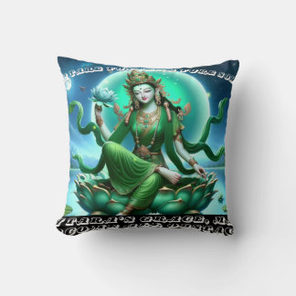 Decorativo Cojín decorativo/ Tara verde