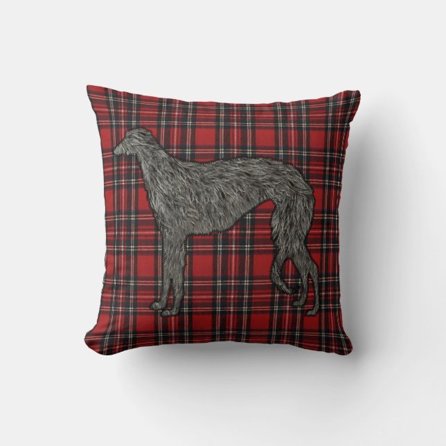 Decorativo Cojín Deerhound (Anverso)
