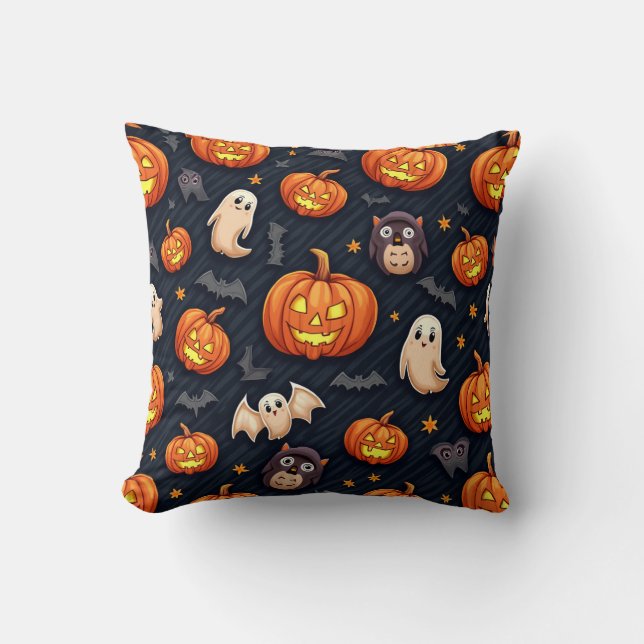 Decorativo Cojín del Día de Halloween (Anverso)