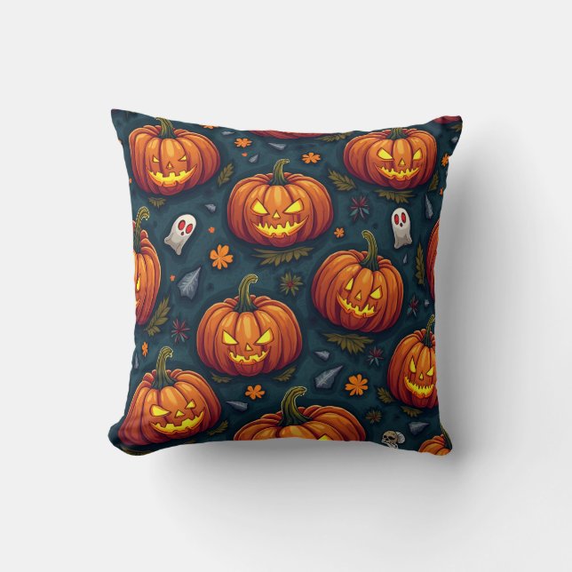 Decorativo Cojín del Día de Halloween (Anverso)