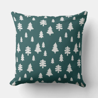Decorativo Cojín del patrón de árbol