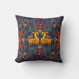 Decorativo Cojín diseño étnico de cabras