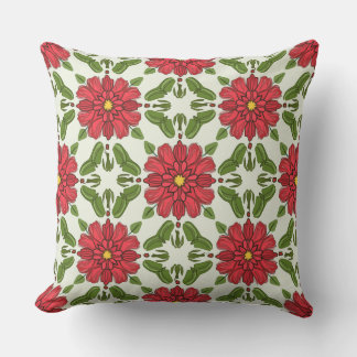 Decorativo cojín floral