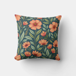 Decorativo cojín florido