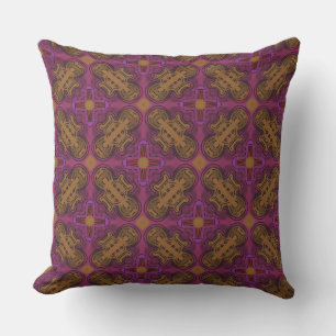 Decorativo Cojín Jimette Diseño hace de motivo fucsia