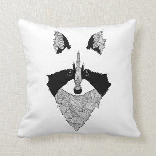 Decorativo Cojín mapache raccoon