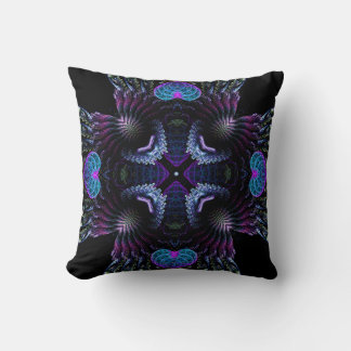 Decorativo Cojín medieval oscuro de dimensión fractal