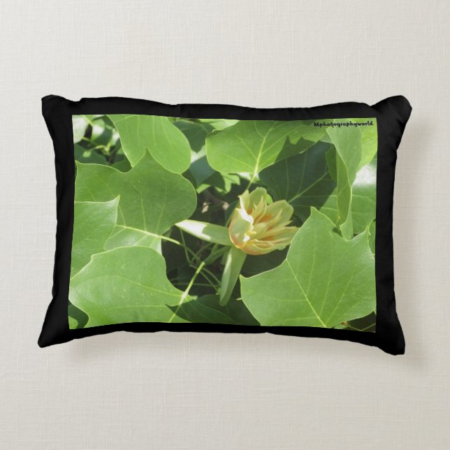 Decorativo Cojín Métaséquoia y Tulipier 40x30 cm (Reverso)