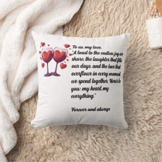 Decorativo Cojín “Para nosotros, mi amor"