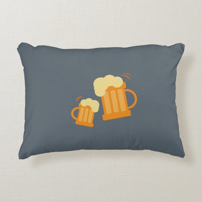 Decorativo Cojín rectángulo cerveza (Anverso)