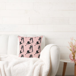 Decorativo Cojín Romántico Rosa para Parejas Adorables