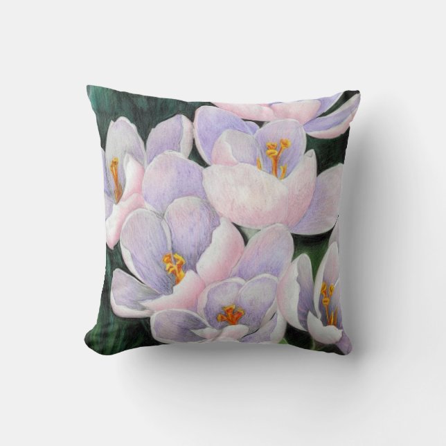 Decorativo Cojín Throw Pillow Floral Dream (Anverso)