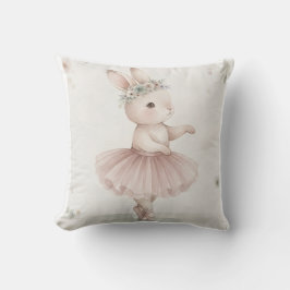Decorativo Cojín tierno con diseño de conejita,Personalizable