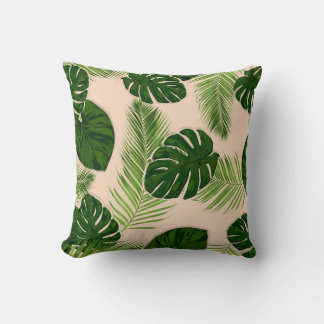 Decorativo Cojín tropical de decoración.