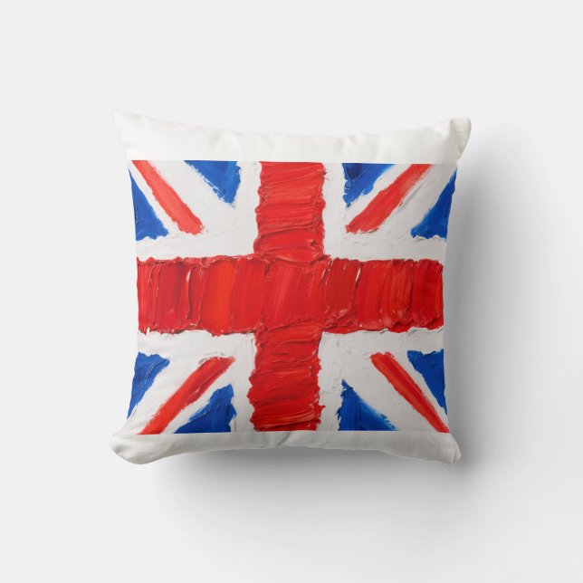 Decorativo Cojín Union jack  (Anverso)
