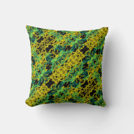 Decorativo cojín verde