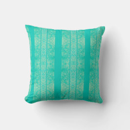Decorativo cojín verde
