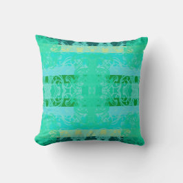 Decorativo cojín verde